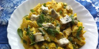 Le ricette di SoleLuna – Mezze penne allo zafferano e rucola